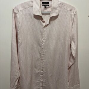 RW&CO. Light Pink Patterned Men's Dress Shirt